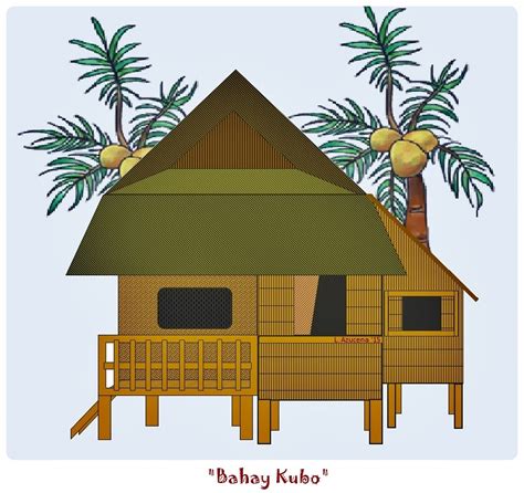 bahay kubo clipart.